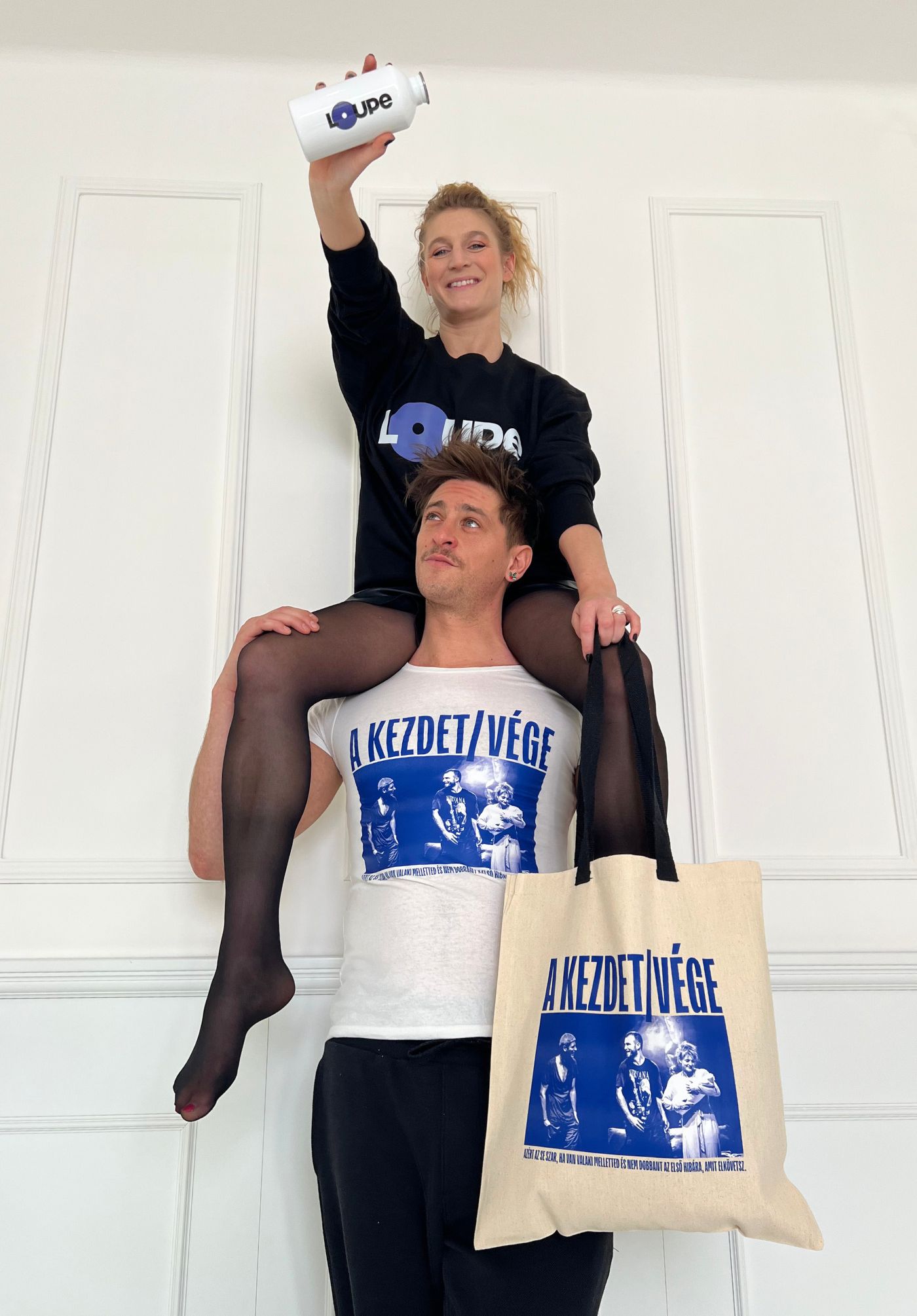 A kezdet/vége Vászontáska