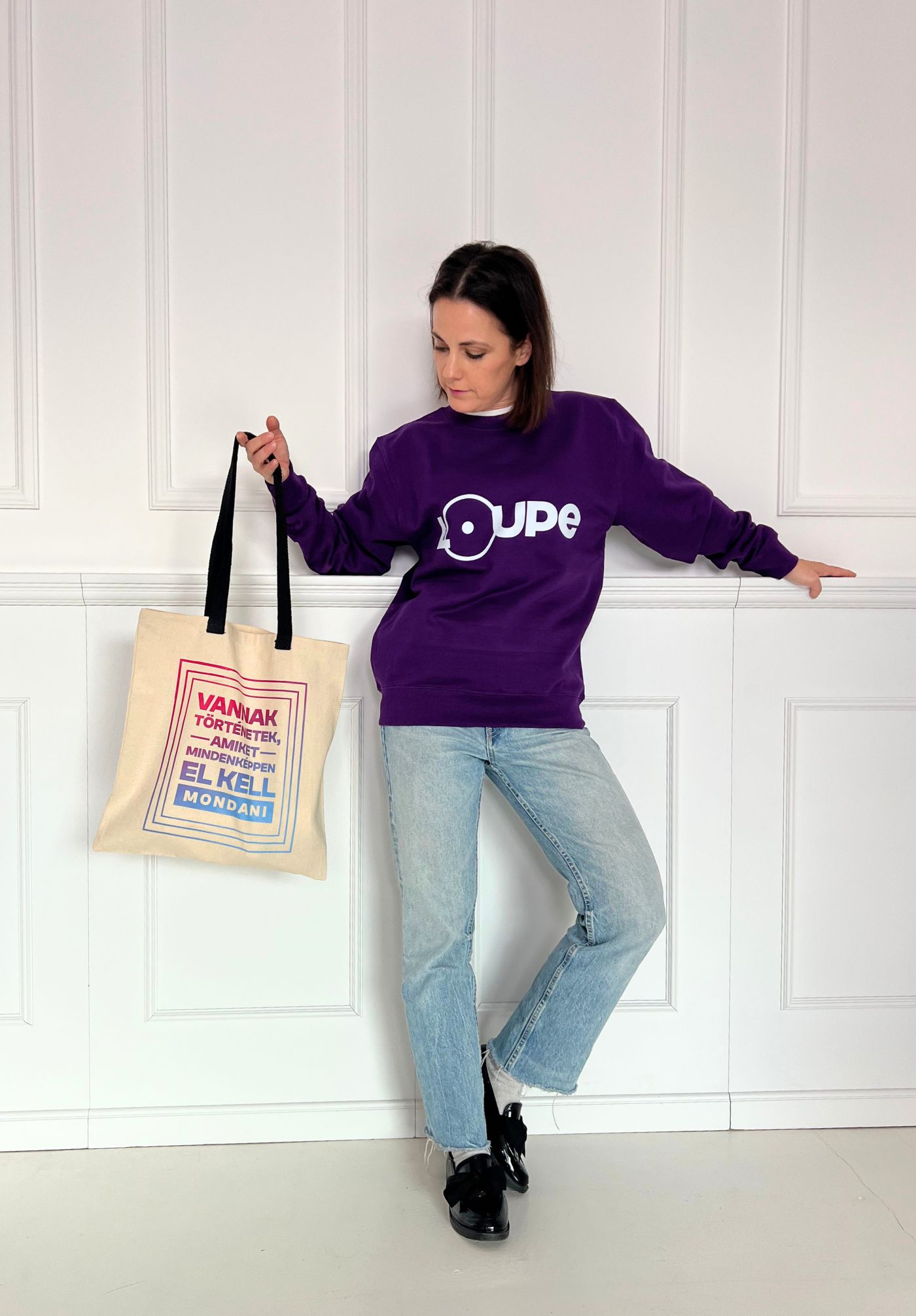 Lányok, fiúk Vászontáska